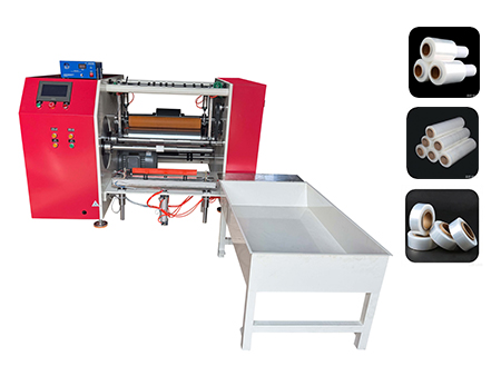 Duplex Stretch Film Slitter Rewinder (Automatic Slitting)