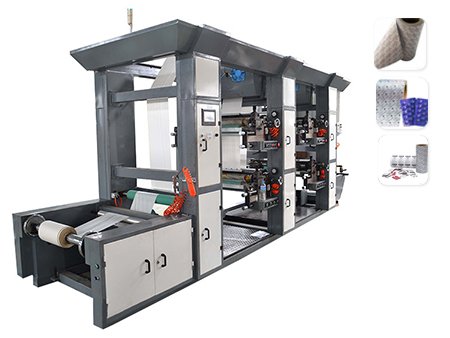Single Color Flexo Printing Machine, Aluminum Foil Printing